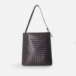 Cartera citrina de sintético para mujer - Café