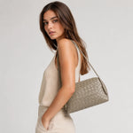 Cartera aura de sintético para mujer - Menta