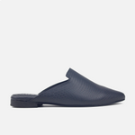 Zueco plano catalina de sintético para mujer - Negro