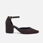 Tacones ersa de sintético para mujer - Café