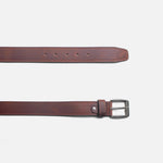 Correa marcelo de cuero para hombre - Brandy