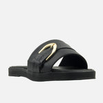 Sandalia confort amara de sintético para mujer - Negro