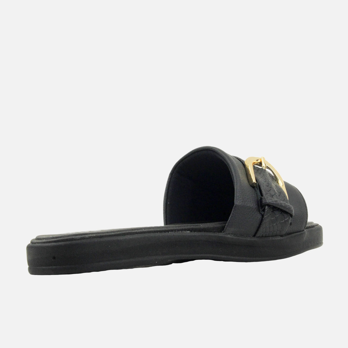 Sandalia confort amara de sintético para mujer - Negro