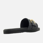 Sandalia confort amara de sintético para mujer - Negro