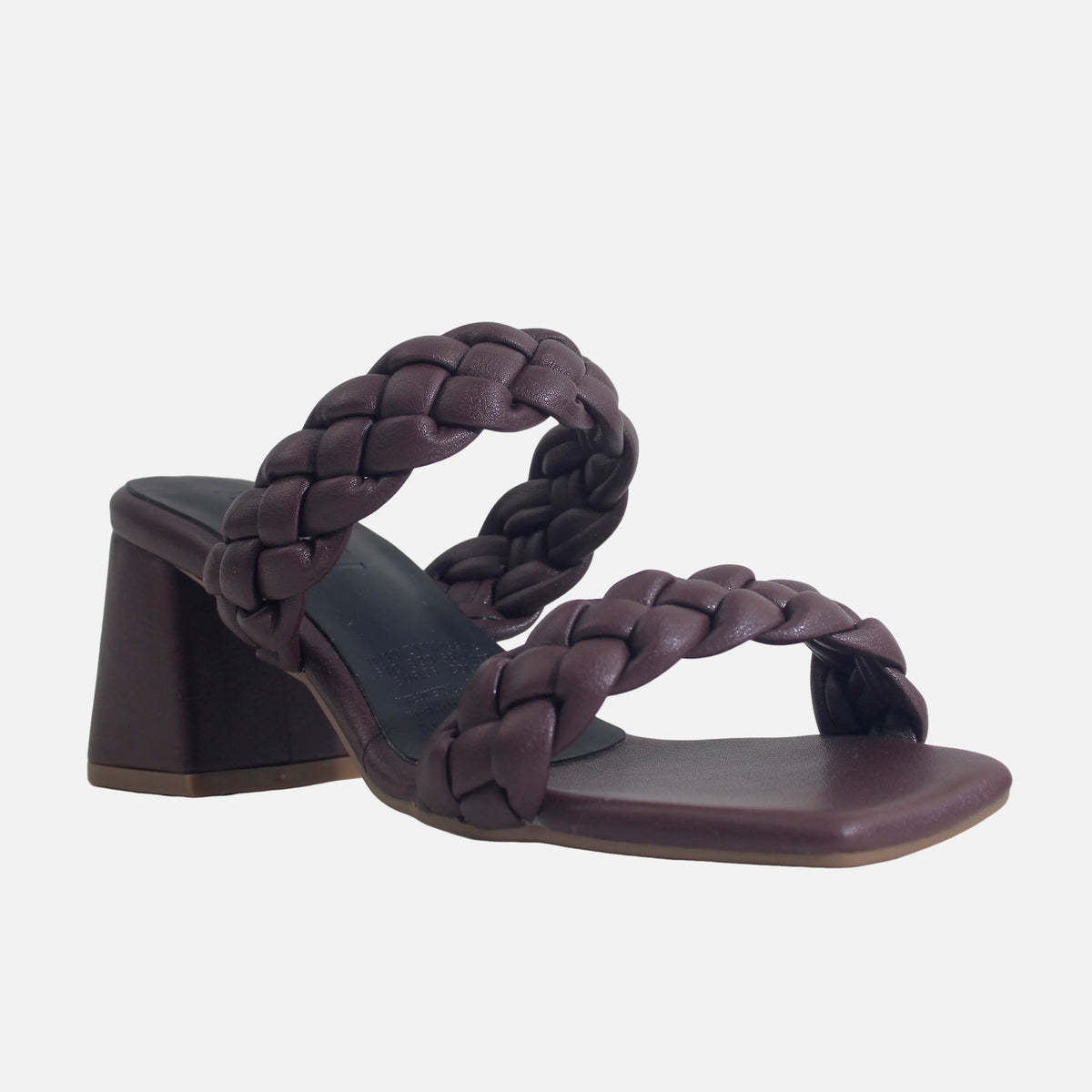 Sandalia tacon alessandra de sintético para mujer - Vino