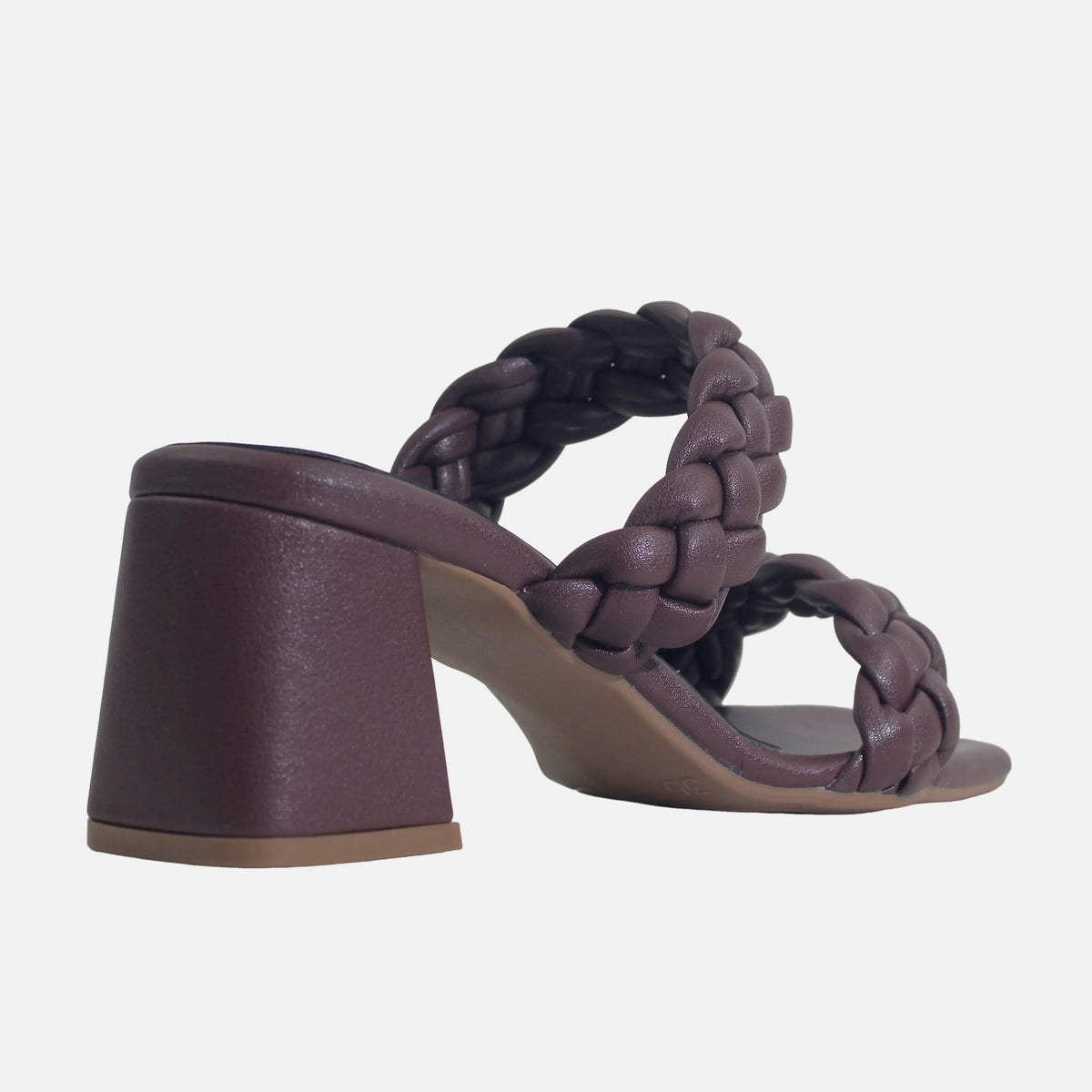 Sandalia tacon alessandra de sintético para mujer - Vino