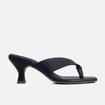 Sandalia tacon nara de sintético para mujer - Negro