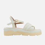 Sandalia chunky iris de sintético para mujer - Hueso