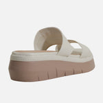 Sandalia chunky ester de sintético para mujer - Hueso