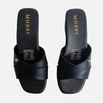 Sandalia plataforma florencia de sintético para mujer - Negro