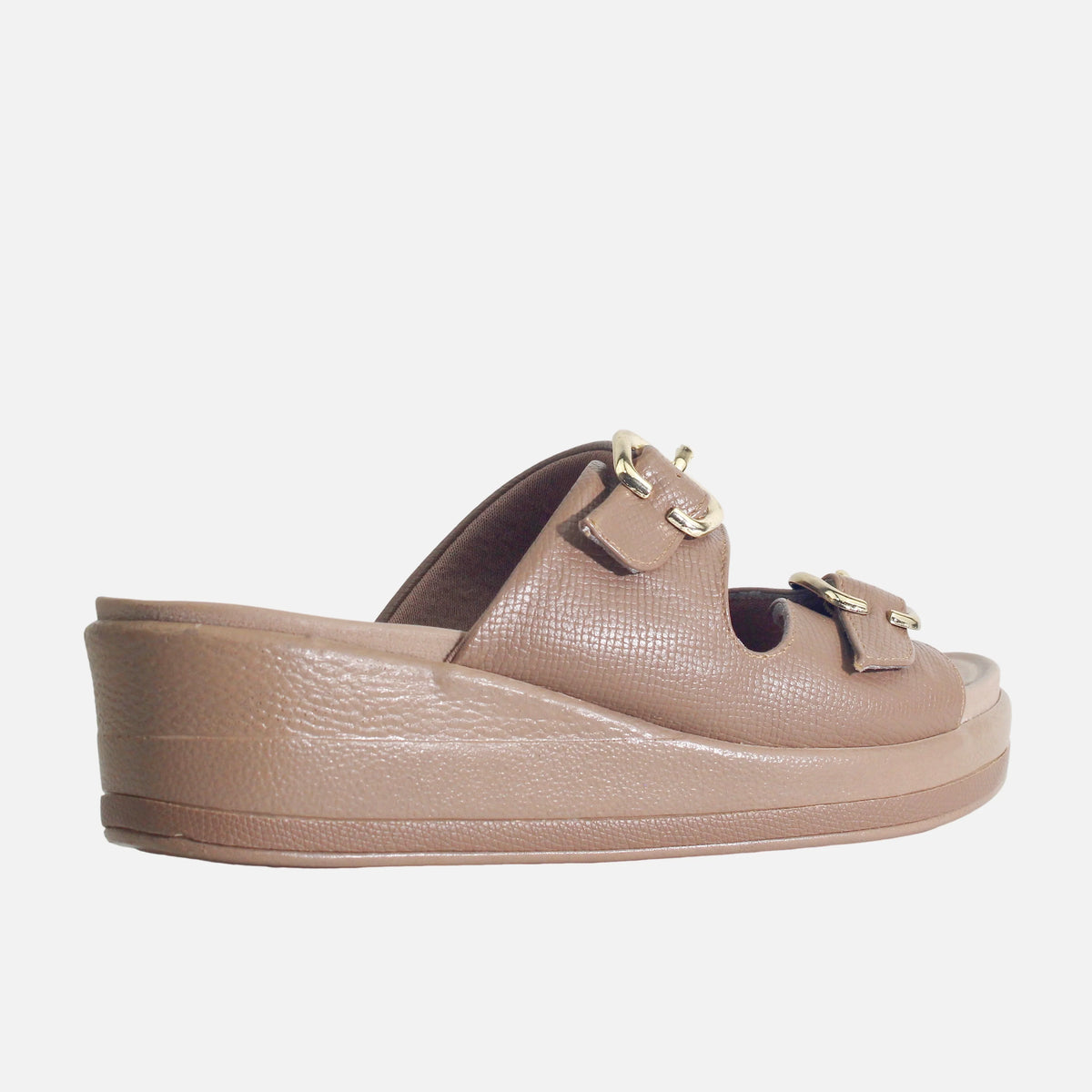 Sandalia confort freesia de sintético para mujer - Taupe
