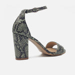 Sandalia tacon zia de sintético para mujer - Menta