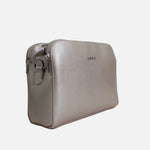 Bolso manos libres arau de cuero para mujer - Oro