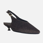 Tacones liana de sintético para mujer - Café