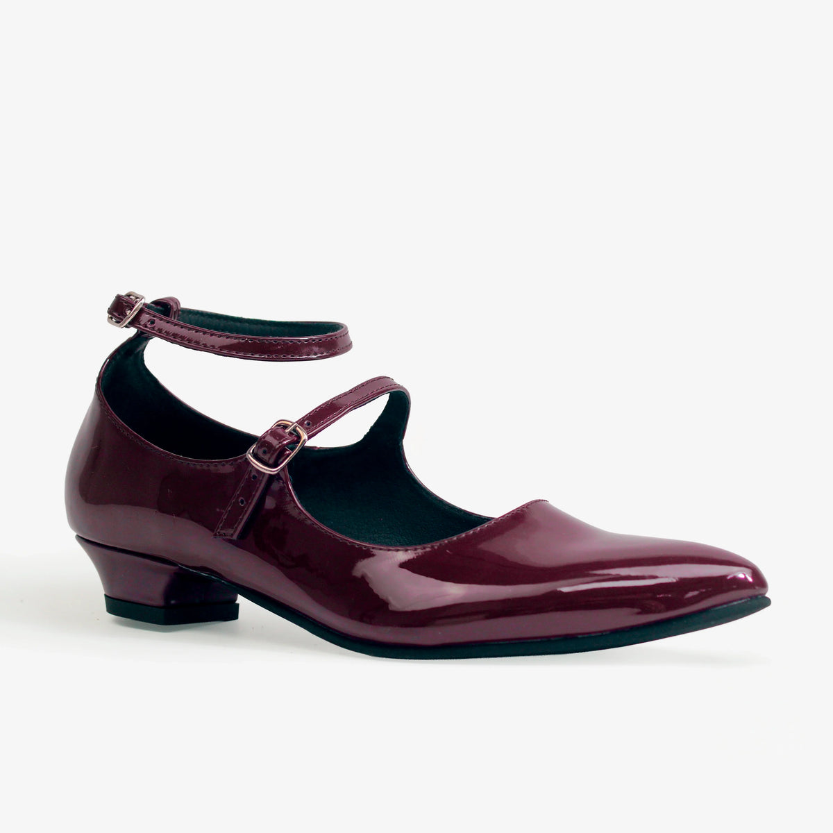 Tacones simona de sintético para mujer - Vino