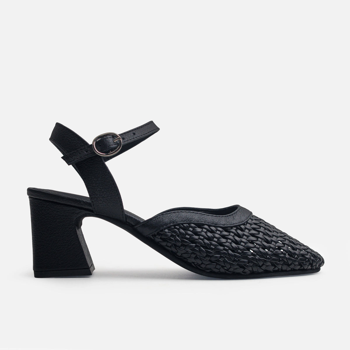 Tacones calista de sintético para mujer - Negro