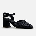 Tacones calista de sintético para mujer - Negro