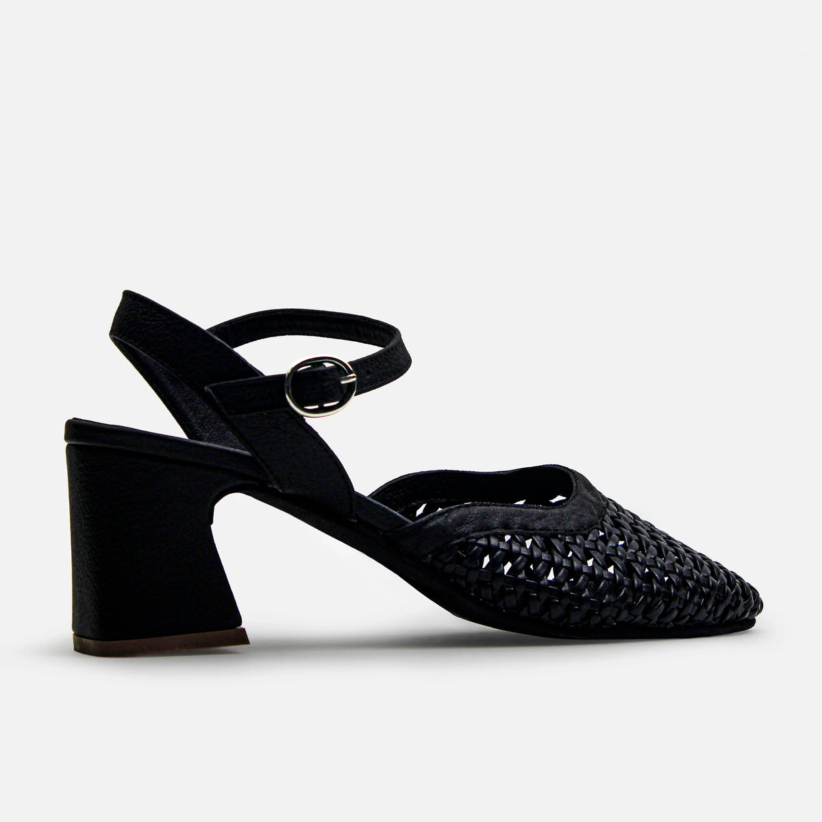 Tacones calista de sintético para mujer - Negro