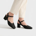 Tacones calista de sintético para mujer - Negro