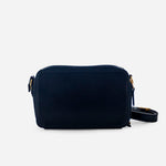 Bolso manos libres garnet de cuero para mujer - Negro