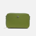 Bolso manos libres garnet de cuero para mujer - Menta