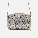 Bolso manos libres Elanir de cuero para mujer - Pitón