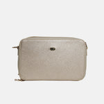 Bolso manos libres garnet de cuero para mujer - Oro