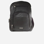 Morral mora de cuero para hombre - Café