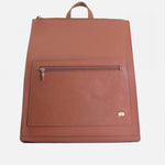 Morral leticia de cuero para mujer - Miel