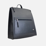 Morral leticia de cuero para mujer - Negro