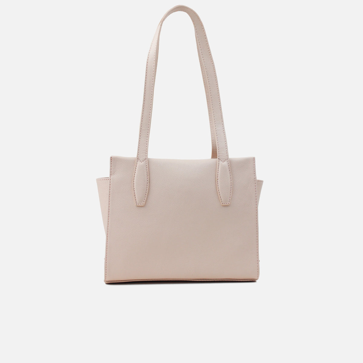 Cartera athanas de cuero para mujer - Nude
