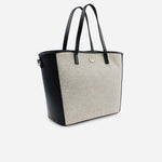 Cartera tilda de textil para mujer - Negro