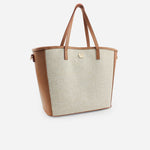 Cartera tilda de textil para mujer - Miel