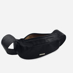 Bolso manos libres violeta de sintético para mujer - Negro