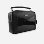 Baul sira de sintético para mujer - Negro