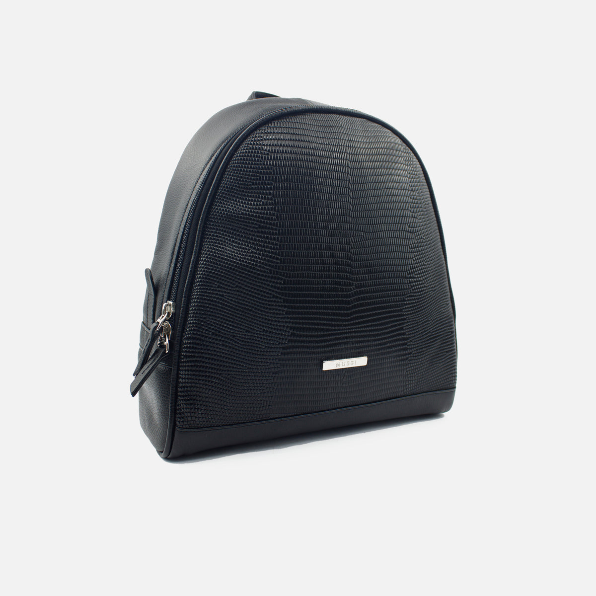 Morral centella de cuero para mujer - Negro