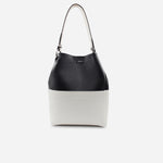 Cartera vivian de cuero para mujer - Negro