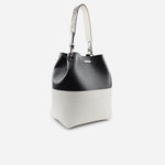 Cartera vivian de cuero para mujer - Negro