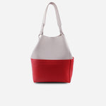 Cartera vivian de cuero para mujer - Rosado