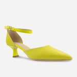 Tacones liam de cuero para mujer - Verde