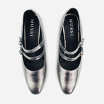 Tacones electric de cuero para mujer - Fusil