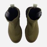 Botin tractorado dana de textil para mujer - Verde