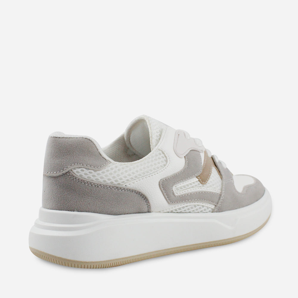 Tenis Sneakers ryana de sintético para mujer - Gris