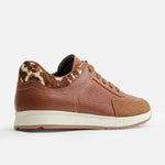 Tenis bromelias de cuero para mujer - Brandy