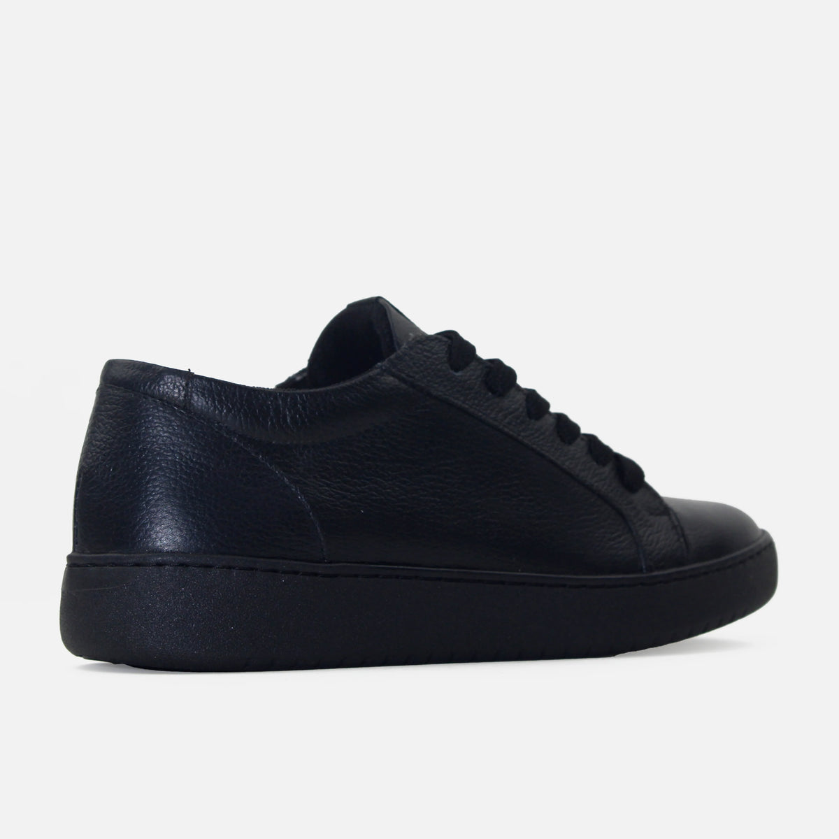 Tenis lucinde de cuero para mujer - Negro