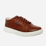 Tenis lucinde de cuero para mujer - Miel