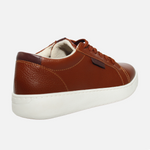 Tenis lucinde de cuero para mujer - Miel