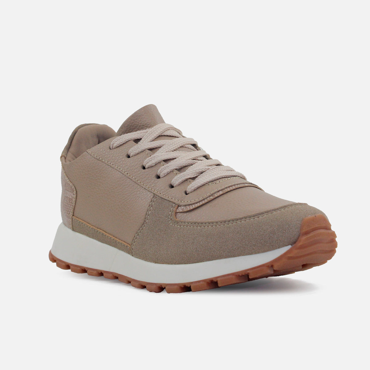 Tenis Sneakers Malaika de sintético para mujer - Beige