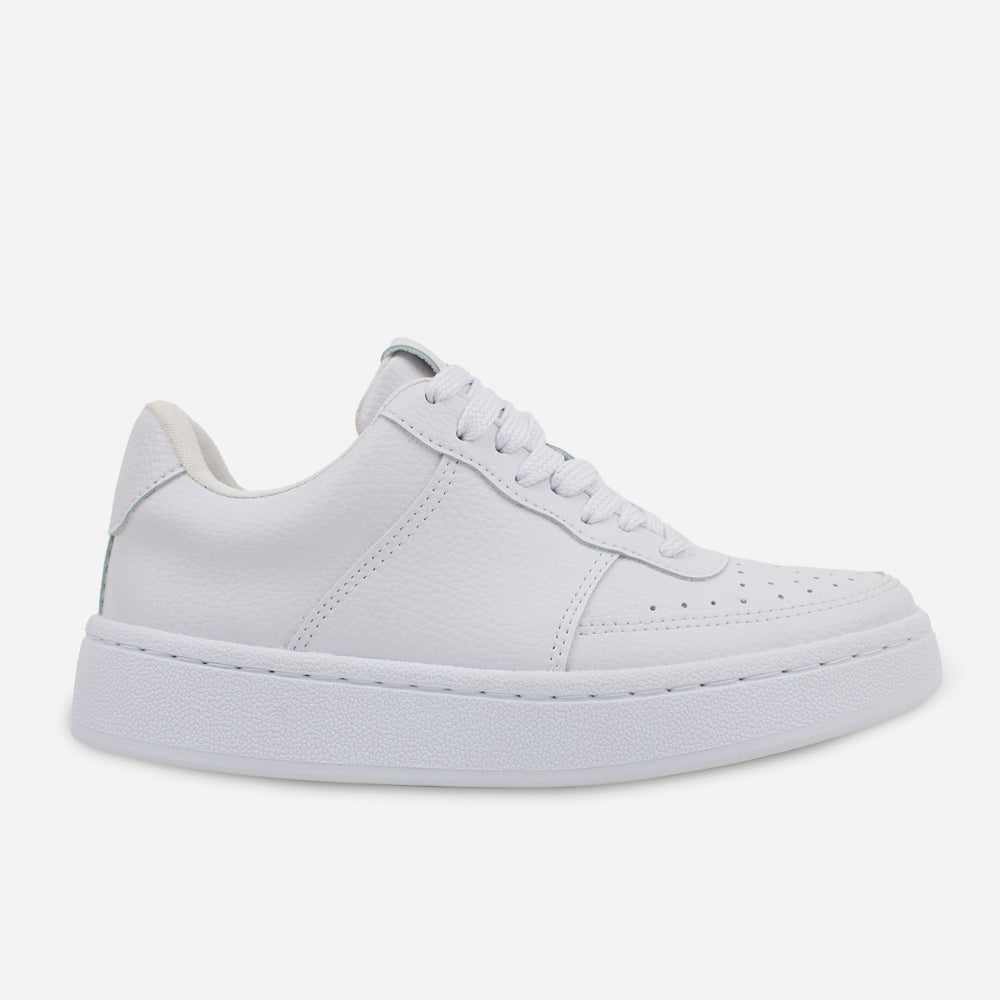 Tenis Sneakers coral de sintético para mujer - Hueso