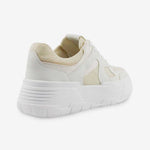 Tenis con plataforma silvia de sintético para mujer - Beige